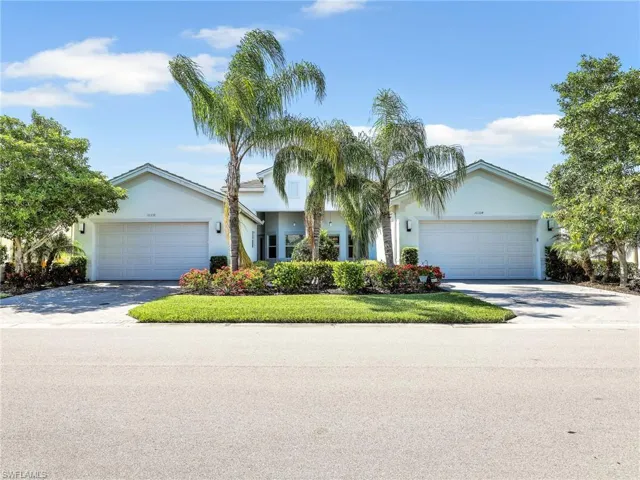 Single story home featuring a garage