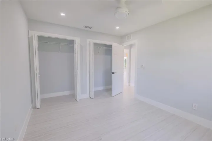 View of unfurnished bedroom