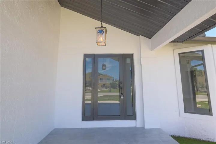 View of property entrance