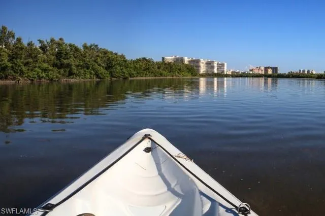 Kayak navigating Marco Island waters