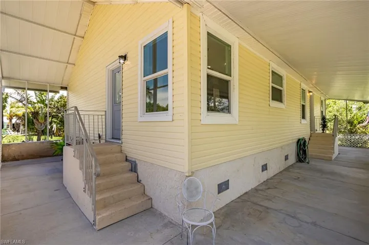 Large wrap around screened porch