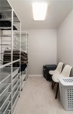 Primary closet