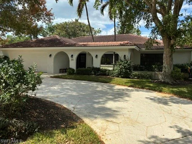 Front of Structure
