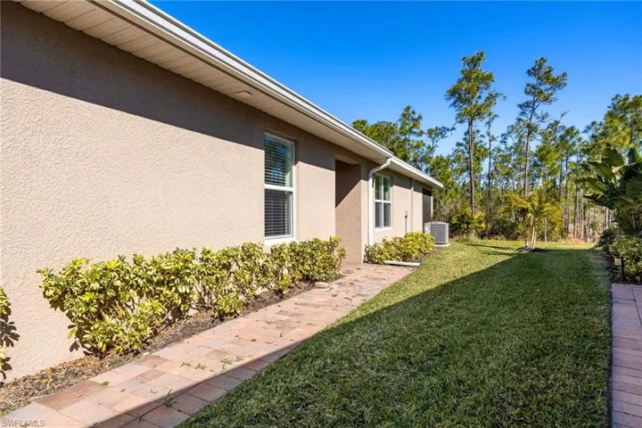 Walk to front door