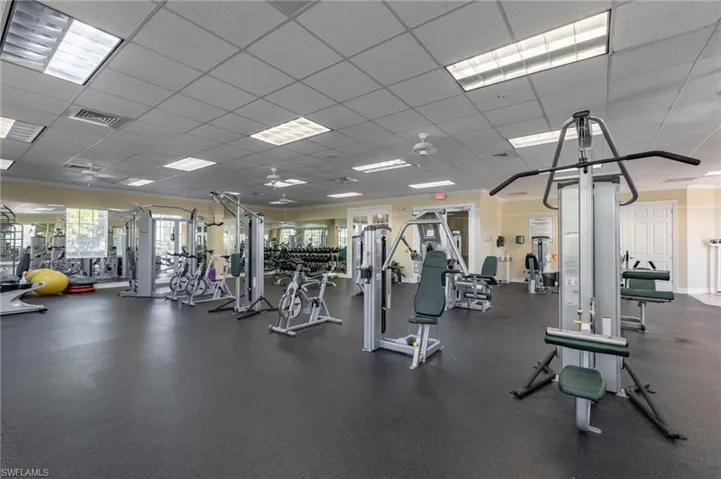 Workout area
