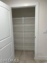 View of closet