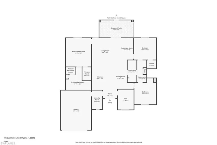 View of room layout
