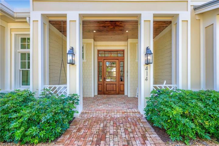 Beautiful custom door entry