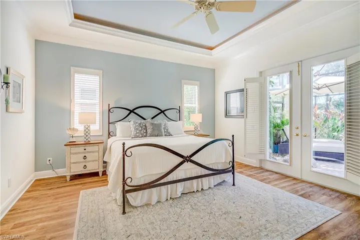 Main Bedroom- opens to the lanai and pool