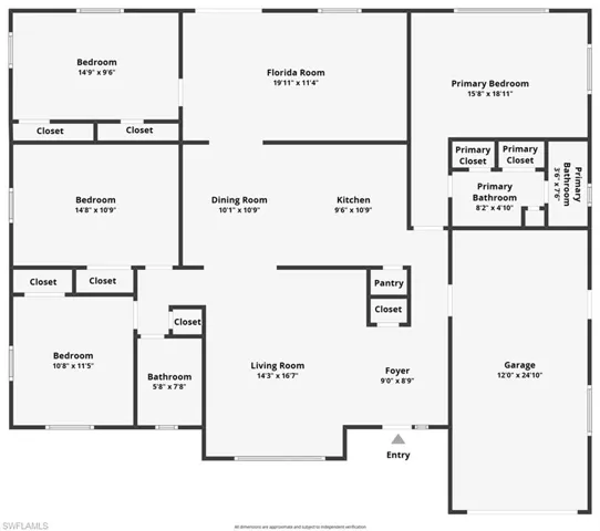 1660 S Hermitage  RD, Fort Myers, FL 33919
