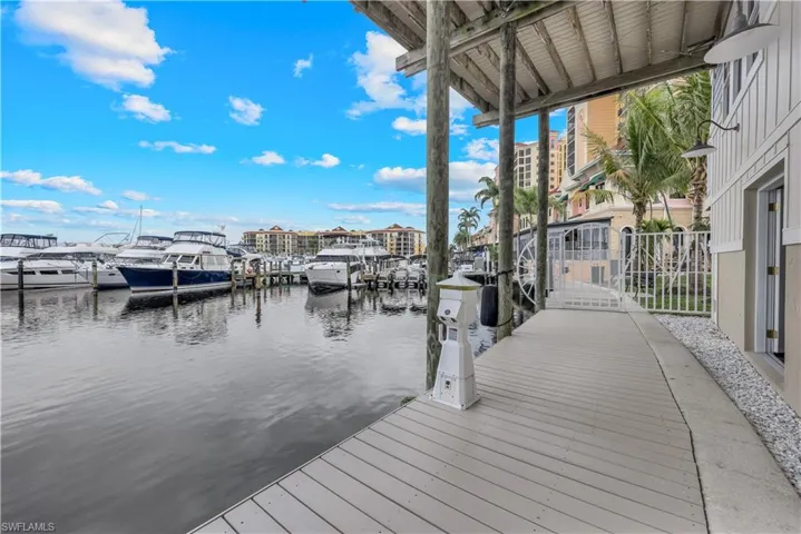 From downstairs right outside Dockside bedroom