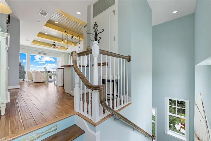Top Of stairs into Main Living area
