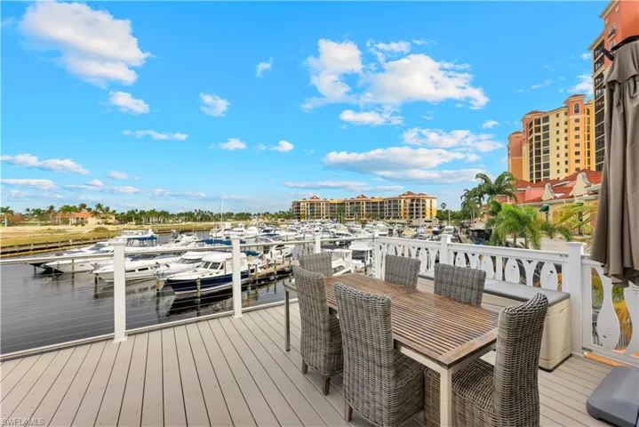 Upstairs deck