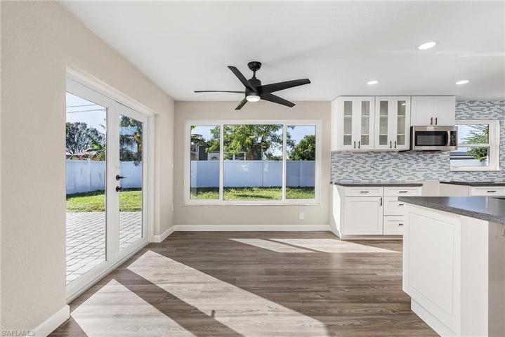 Doors and windows are all impact resistant.