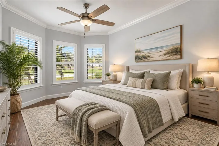 Guest Bedroom Virtually Staged