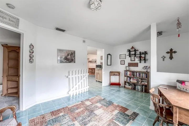 Front living area entrance