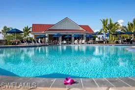 Beautiful view of the community pool