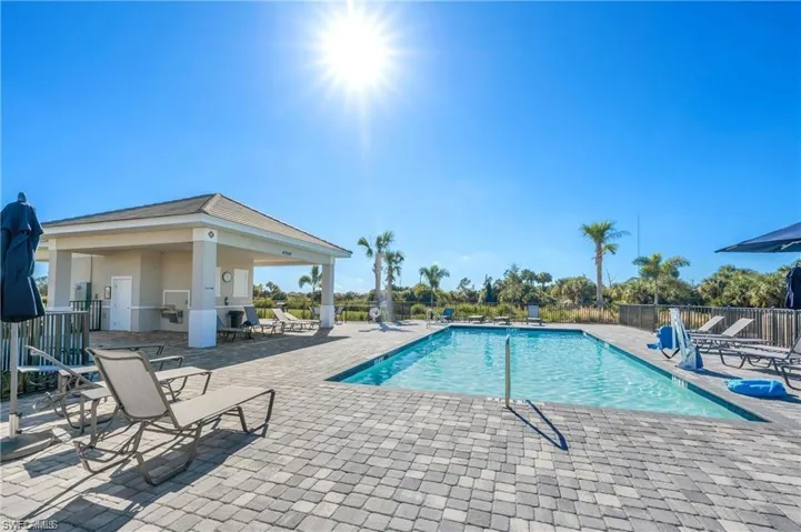 Satellite pool on the street.