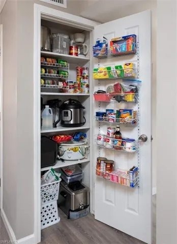 View of pantry