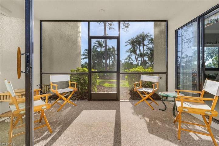 Screened lanai