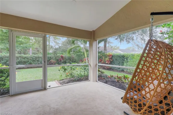 Spacious lanai
