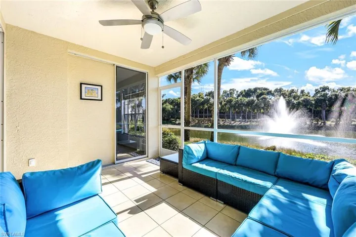 The oversized lanai is where you will want to enjoy morning coffee and evening cocktails.