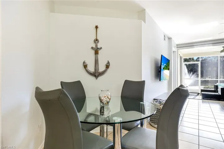 This dedicated dining space is the perfect spot to enjoy any meal.