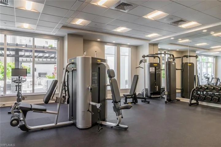 State-of-the-art fitness center with modern training equipment.