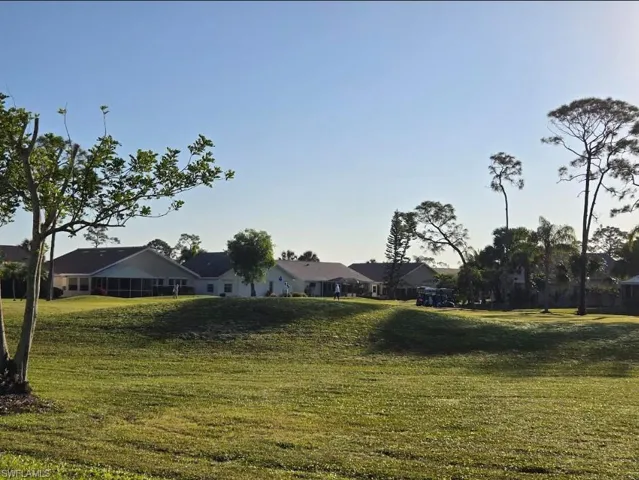 View of Golf Course from the backyard.