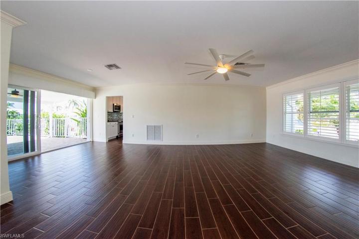 Spacious Open Great Room with combined Living/Dining Area