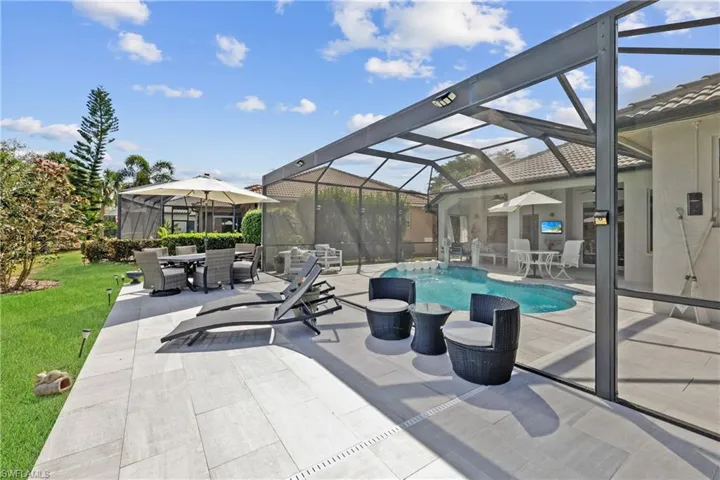 Marble patio