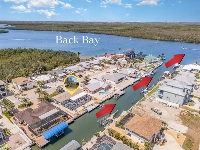 Aerial perspective  featuring location to Back Bay