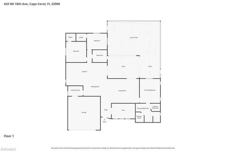 432 Ne 18th Ave, Cape Coral, Florida 33909