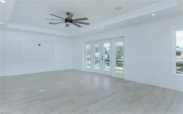 Family Room in rear of house