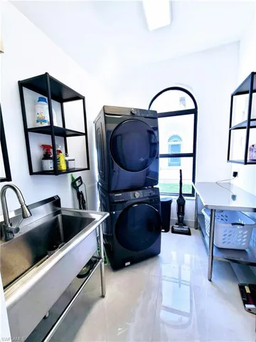 Laundry area