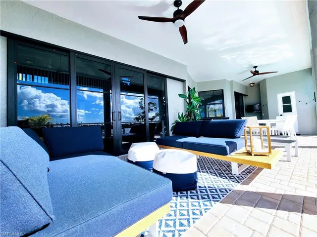 View of patio