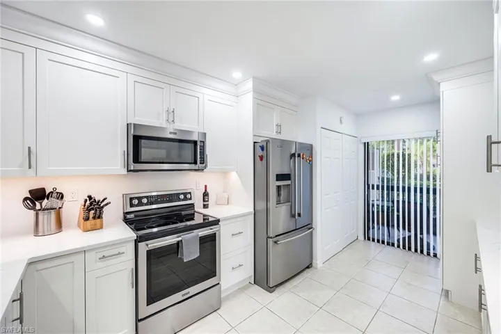 New Kitchen with Sliding Glass doors to FRONT porch