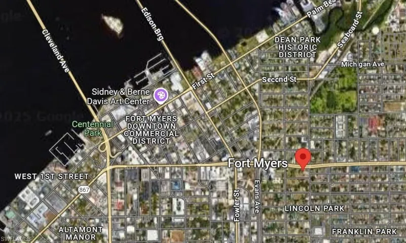 Map location