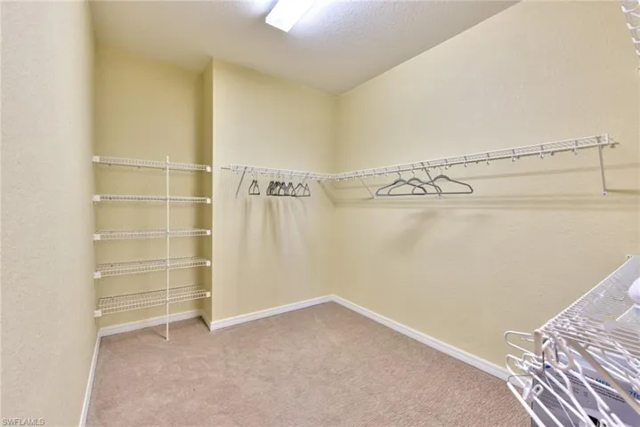 Primary Walk In Closet