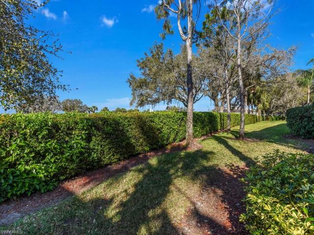 Privacy hedges separating from golf course.