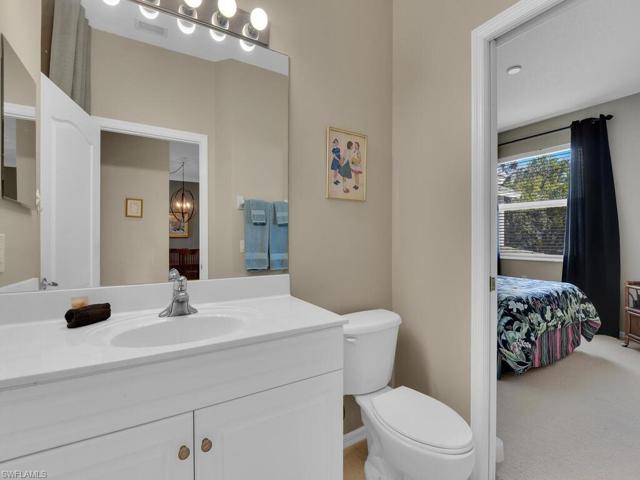 Guest Bathroom, located off main living area and guest bedroom.