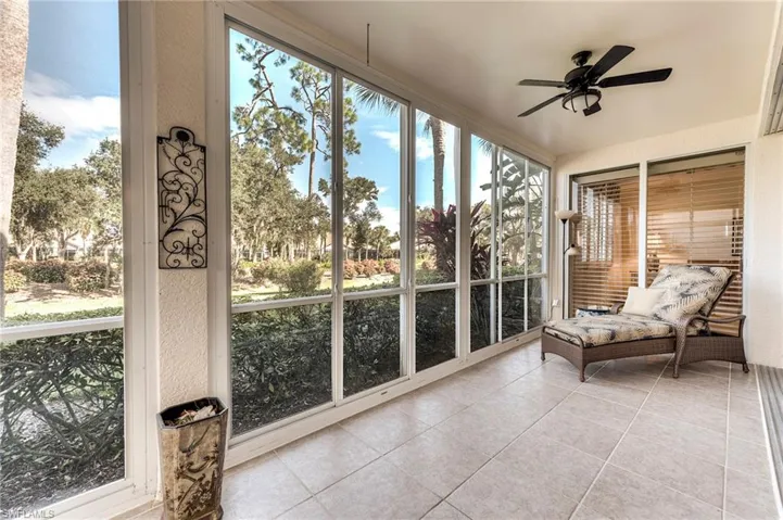 Enclosed lanai expands the living space