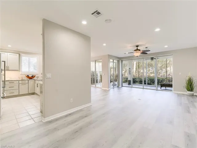 New laminate flooring