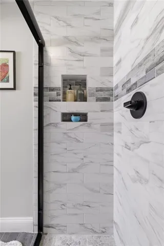 Recently Remodeled Shower