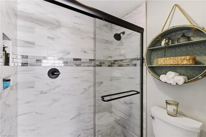Recently Remodeled Shower