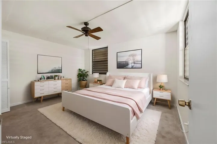 2nd Bedroom virtually staged
