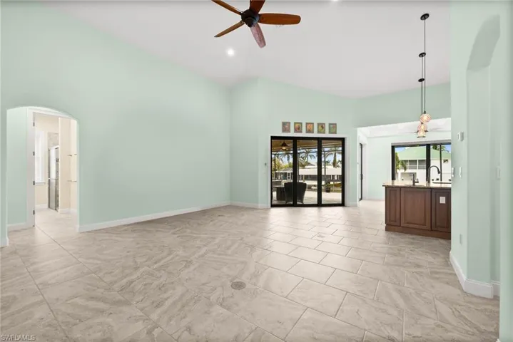 Virtually Staged with Fireplace Removed