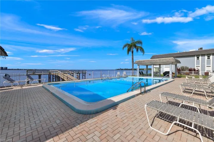 Pool and Barbecue Picnic Area