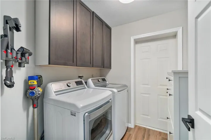 Laundry room.