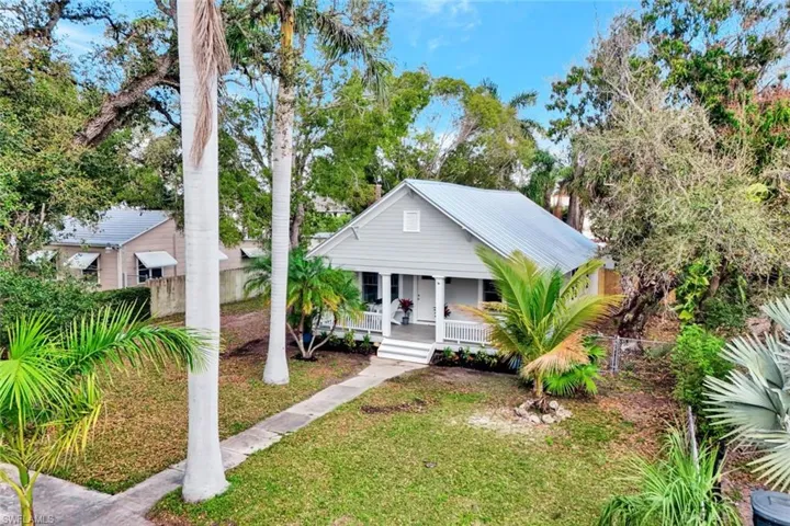 Bungalow-style house with a porch